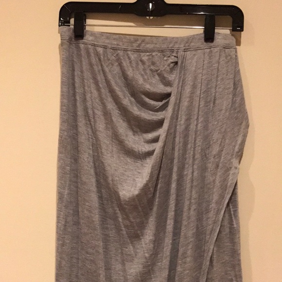 Gray Maxi Skirt - Picture 2 of 4